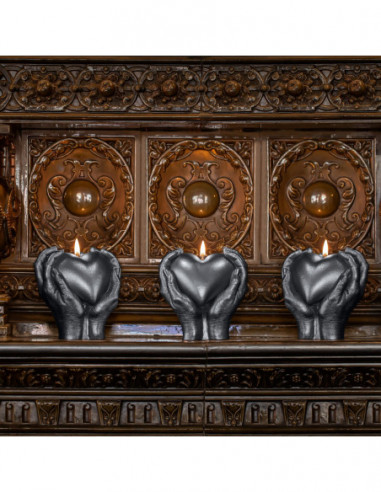 Świeca Hand LOVE Edition Steel