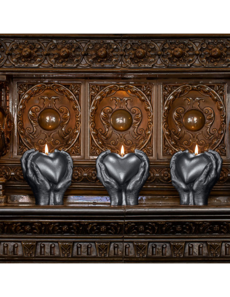 Świeca Hand LOVE Edition Steel