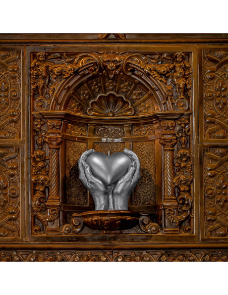 Świeca Hand LOVE Edition Silver