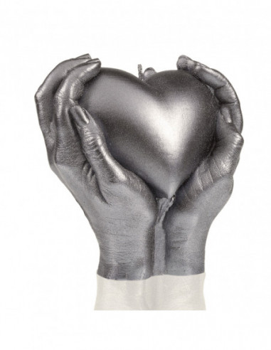 Świeca Hand LOVE Edition Brass