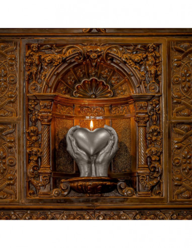 Świeca Hand LOVE Edition Brass