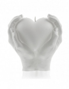 Świeca Hand LOVE Edition White