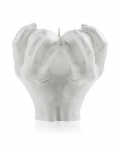 Świeca Hand LOVE Edition White