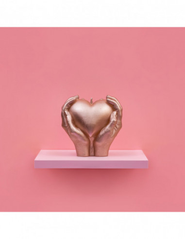 Świeca Hand LOVE Edition Rose Gold
