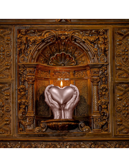 Świeca Hand LOVE Edition Rose Gold