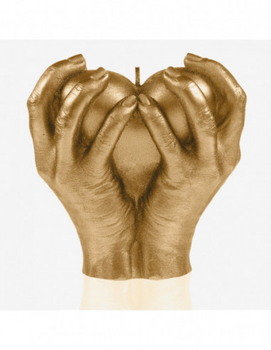 Świeca Hand LOVE Edition Classic Gold