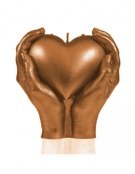 Świeca Hand LOVE Edition Gold