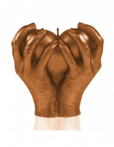 Świeca Hand LOVE Edition Gold