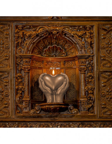 Świeca Hand LOVE Edition Gold