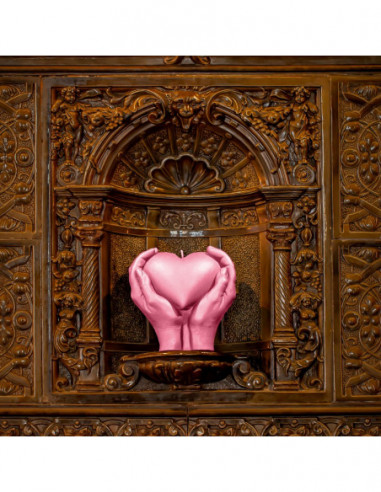 Świeca Hand LOVE Edition Pink