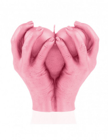 Świeca Hand LOVE Edition Pink