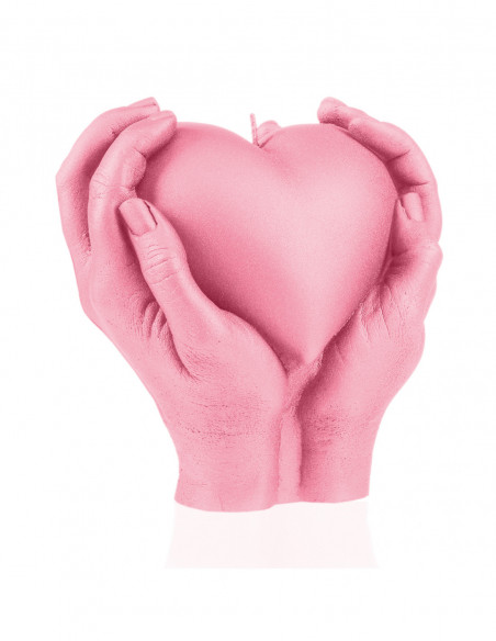 Świeca Hand LOVE Edition Pink