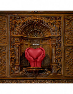 Świeca Hand LOVE Edition Red 2