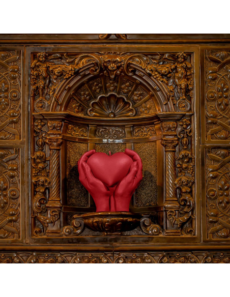 Świeca Hand LOVE Edition Red