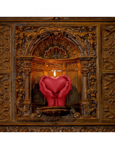 Świeca Hand LOVE Edition Red