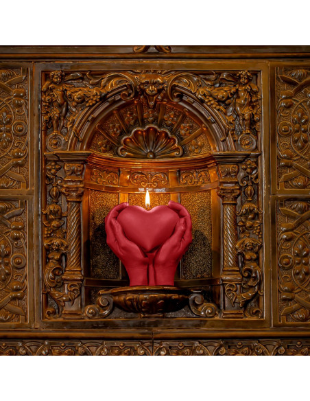 Świeca Hand LOVE Edition Red