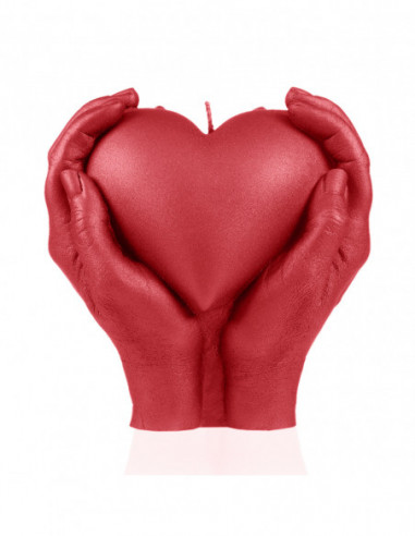Świeca Hand LOVE Edition Red