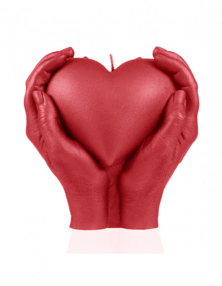 Świeca Hand LOVE Edition Red