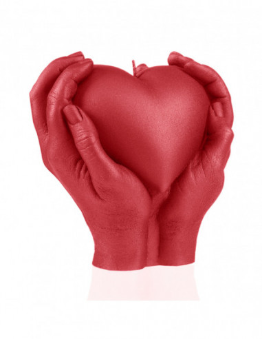 Świeca Hand LOVE Edition Red