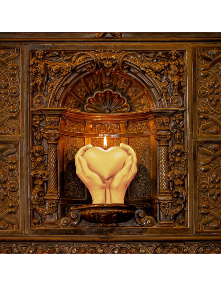 Świeca Hand LOVE Edition Yellow