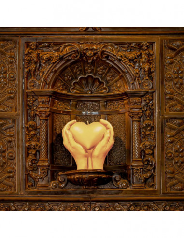 Świeca Hand LOVE Edition Yellow