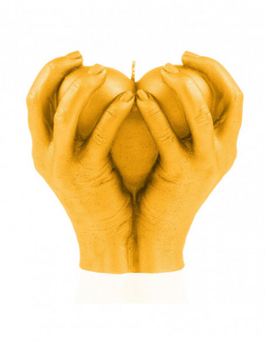 Świeca Hand LOVE Edition Yellow