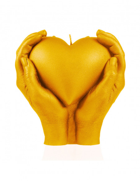 Świeca Hand LOVE Edition Orange