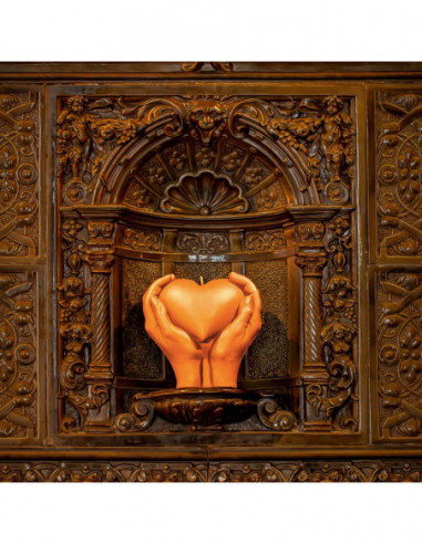Świeca Hand LOVE Edition Orange