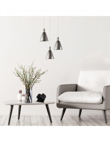 Świeca Heart Pixel Black Matt