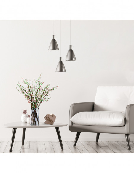 Świeca Heart Pixel Rose Gold