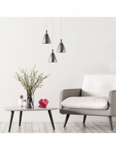 Świeca Heart Pixel Red Metallic