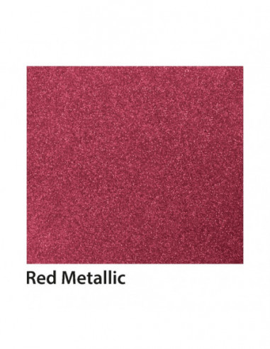 Świeca Heart Pixel Red Metallic