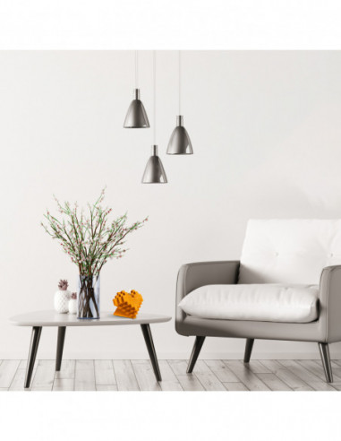 Świeca Heart Pixel Orange