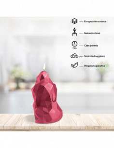 Świeca Gorilla Low-Poly Red... 2