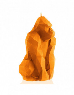 Świeca Gorilla Low-Poly Orange