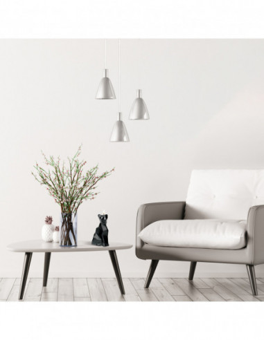 Świeca Cat Low-Poly Black Metallic