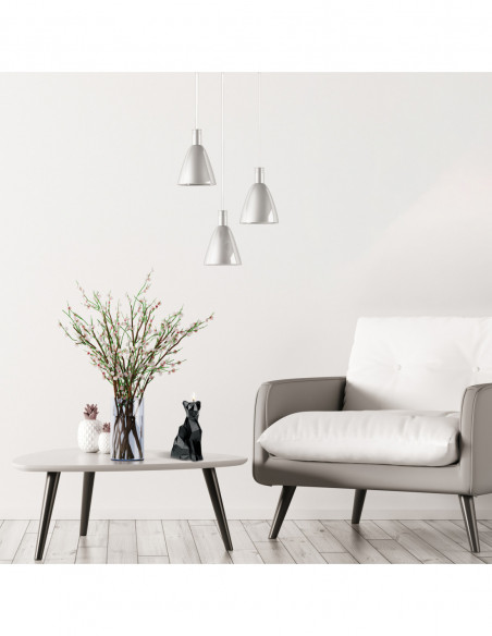 Świeca Cat Low-Poly Black Metallic