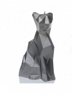 Świeca Cat Low-Poly Steel