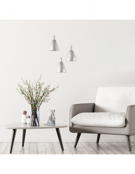 Świeca Cat Low-Poly Silver