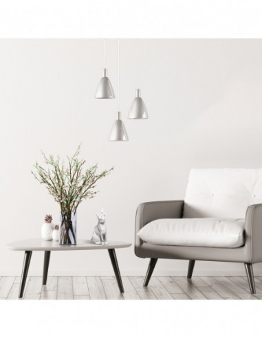 Świeca Cat Low-Poly White