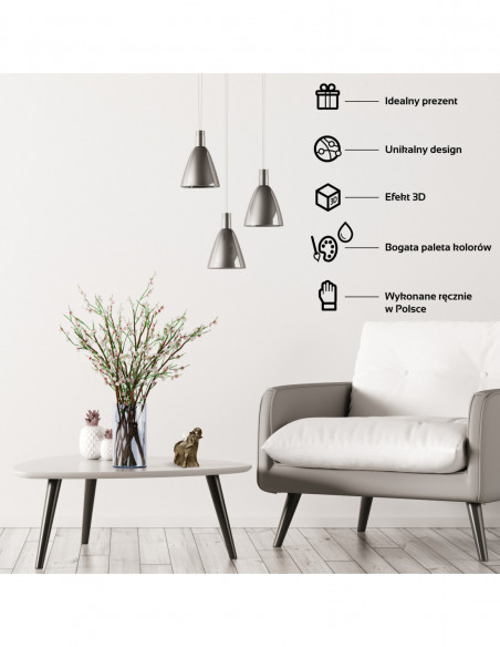 Świeca Elephant Low-Poly Brass Small