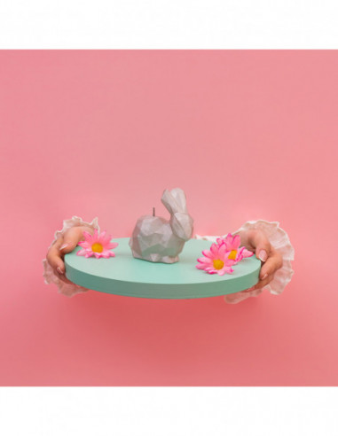 Świeca Rabbit Low-Poly Classic Gold...