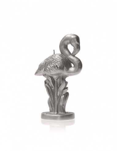 Świeca Flamingo Classic Silver