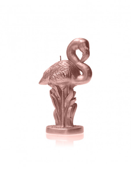 Świeca Flamingo Classic Rose Gold
