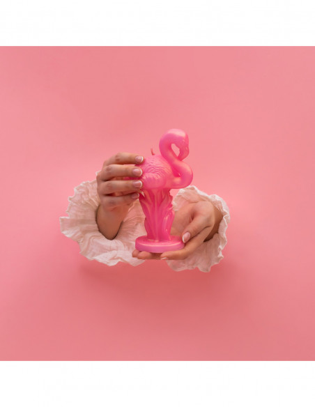Świeca Flamingo Classic Pink