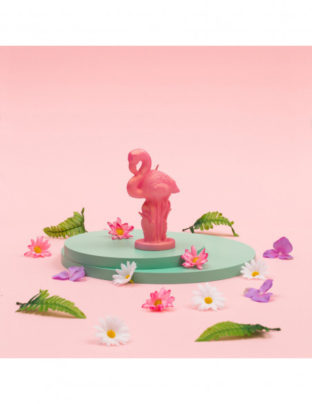 Świeca Flamingo Classic Pink