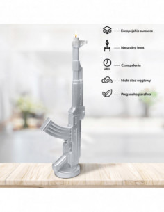 Świeca Kalash Gun Silver 2