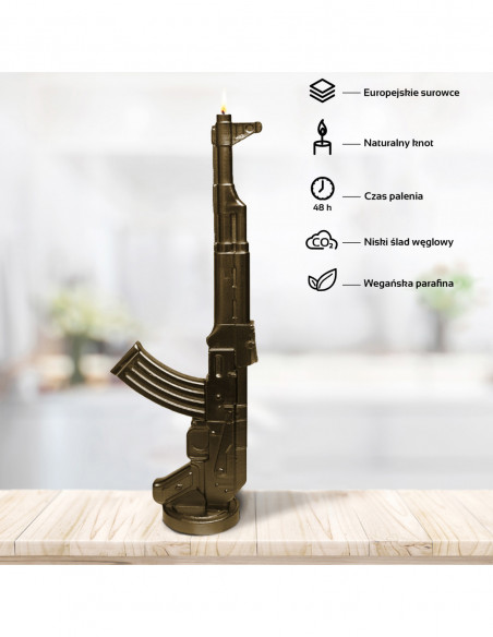 Świeca Kalash Gun Brass