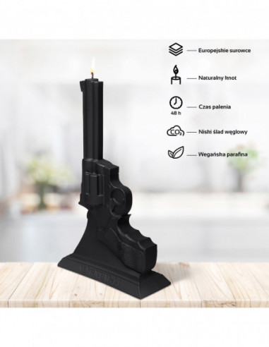 Świeca Magnum Black Matt