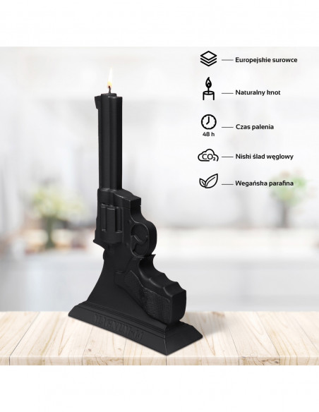 Świeca Magnum Black Matt